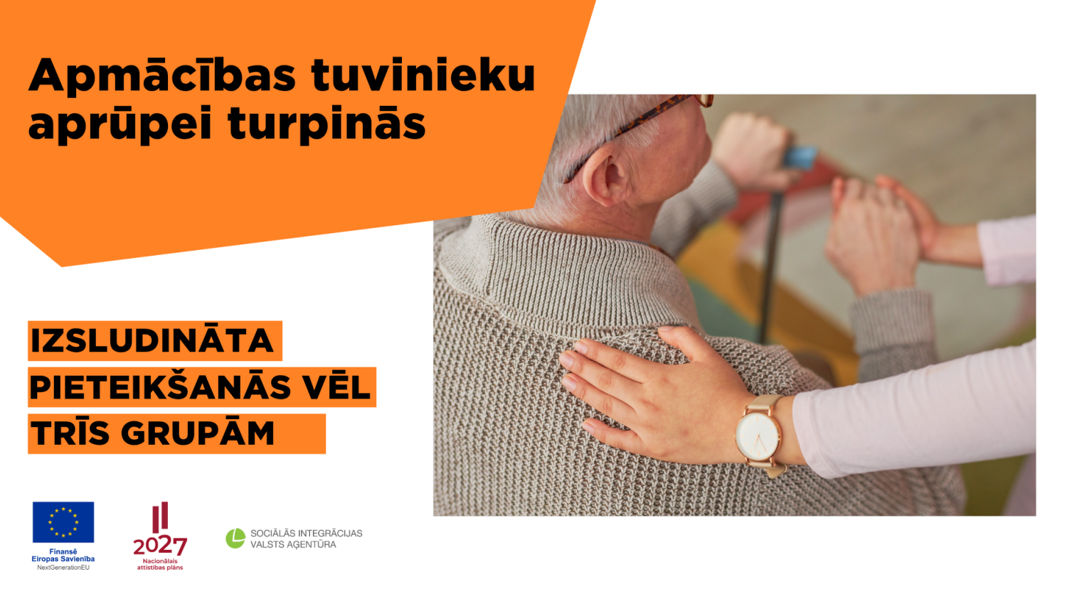 informatīvs attēls par apmācībām RAITI projektā