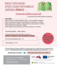 Attēls, kurā sniegta detalizēta informācija par profesionālās pilnveides izglītības programmu "Grāmatvedības pamati"