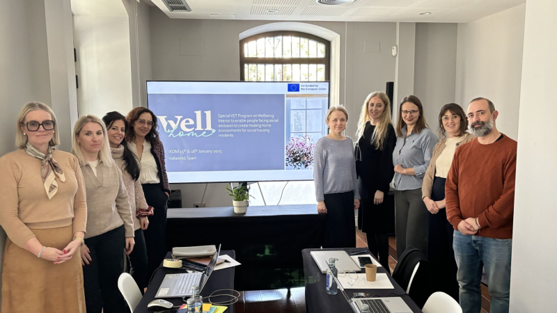 SIVA piedalās Erasmus+ projekta “WellHOME” pirmajā klātienes tikšanās reizē Valjadolidā