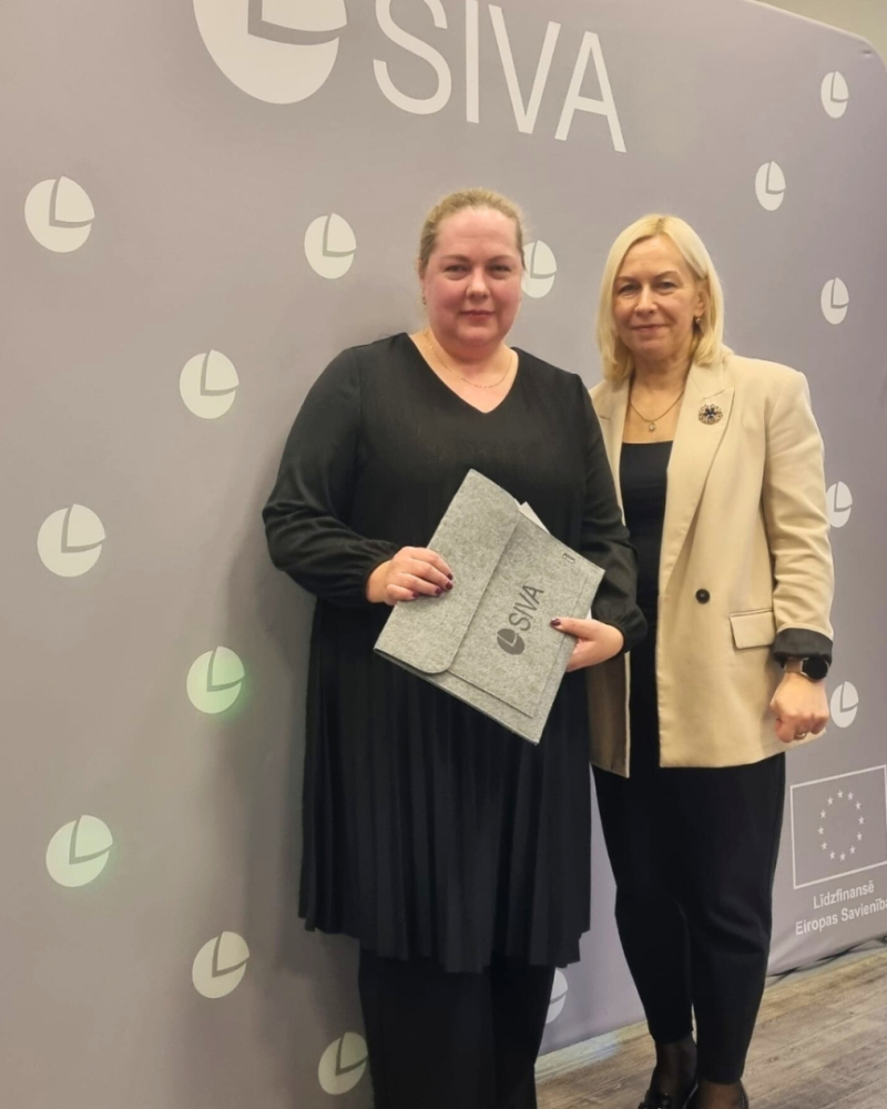 8.	SIVA koledžas vadītāja Inguna Zuševica un "I-Work Group" valdes locekle Ilze Boitmane