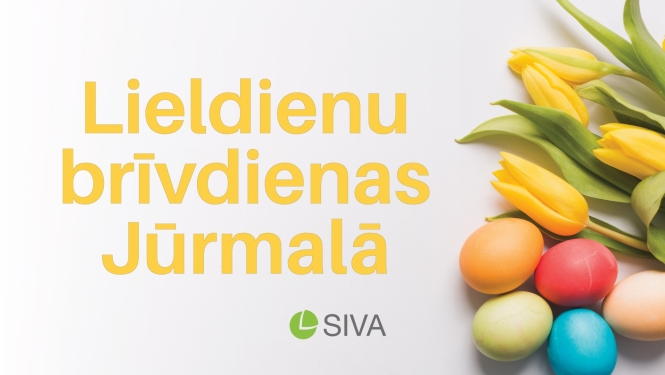lieldienu brīvdienas jūrmalā baneris