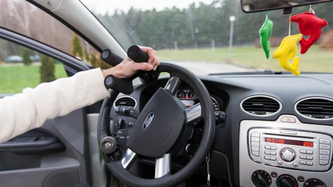 SIVA pielāgotā transportlīdzekļa autostūre