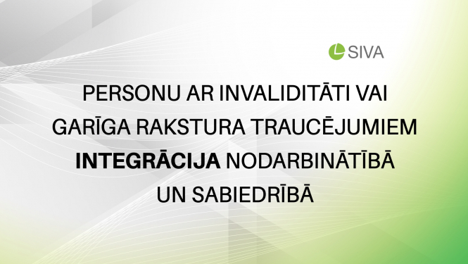 Tiešsaistes diskusijas nosaukums - Personu ar invaliditāti vai garīga rakstura traucējumiem integrācija nodarbinātībā un sabiedrībā