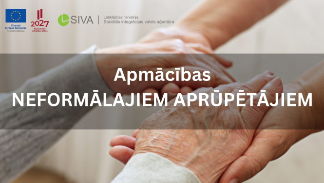 apmācības neformālajiem aprūpētājiem - vizuālis