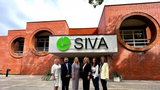 LM ministre Evika Siliņa apmeklē SIVA