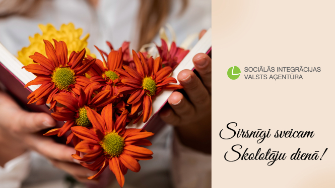 Apsveikums “Sirsnīgi sveicam Skolotāju dienā!”