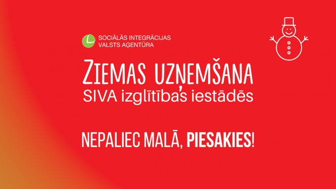 ilustratīva informācija par ziemas uzņemšanu siva izglītības iestādēs