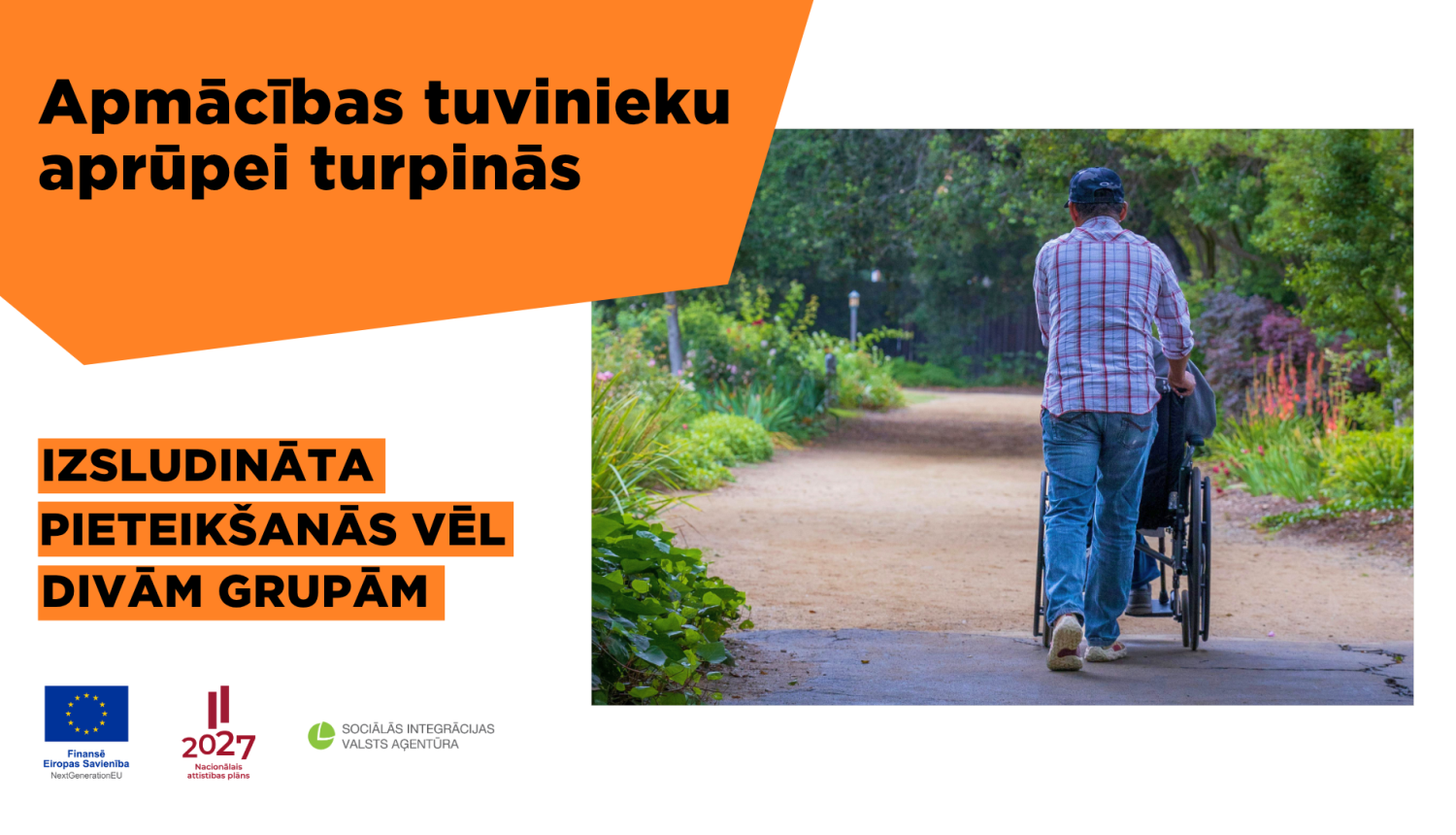 informatīvs attēls par apmācībām Raiti projektā