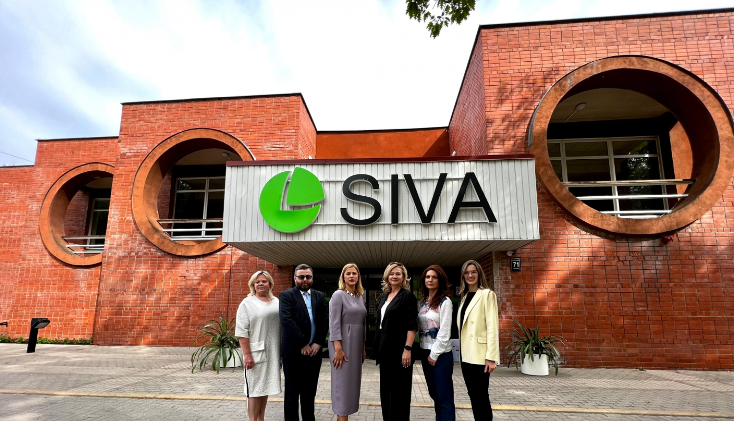 LM ministre Evika Siliņa apmeklē SIVA