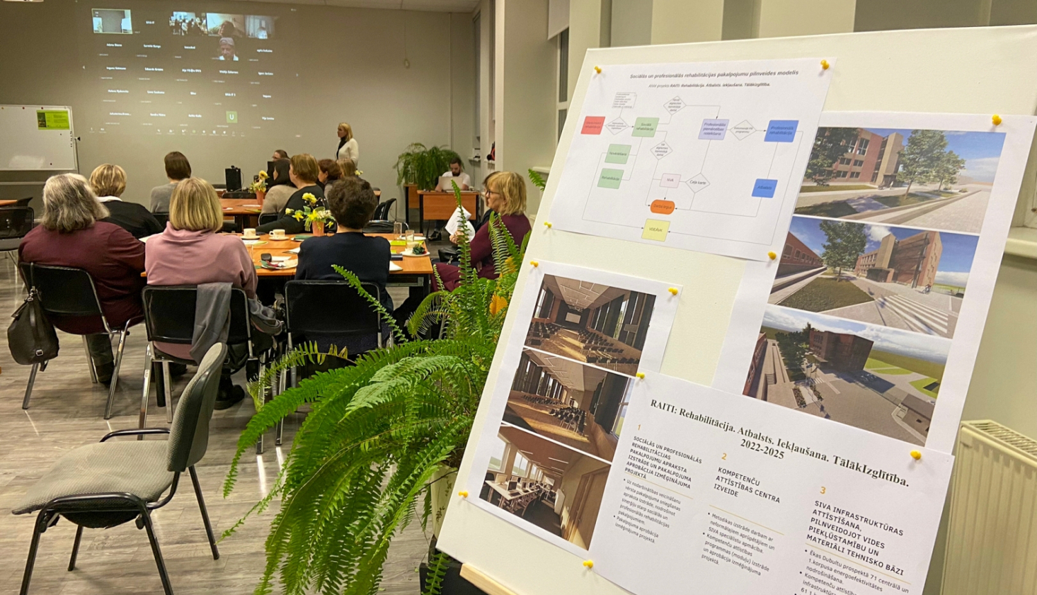 LĀRA sēde par profesionālo rehabilitāciju